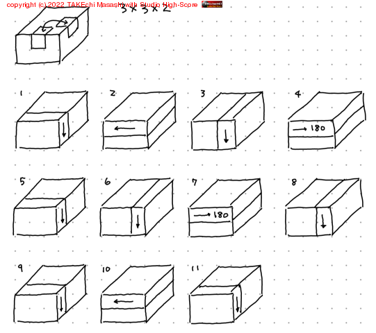 3x3x2 ���å��٤������ؤ�